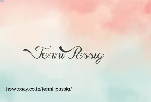 Jenni Passig