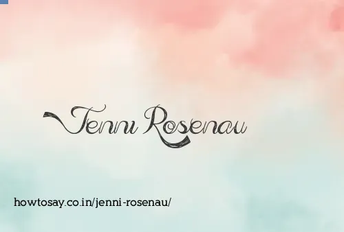 Jenni Rosenau