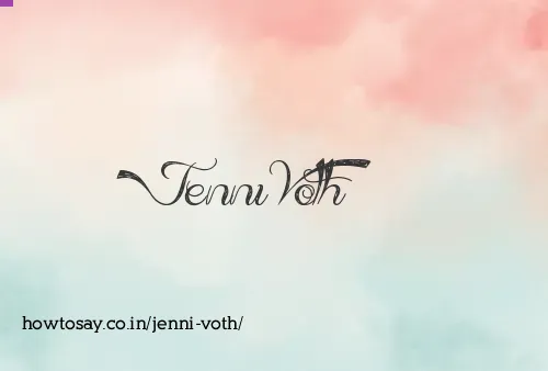 Jenni Voth