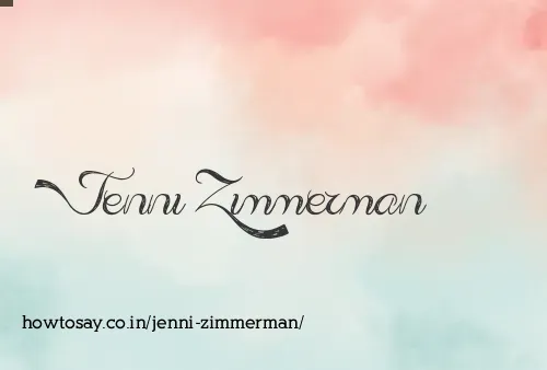 Jenni Zimmerman
