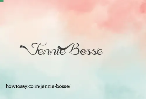 Jennie Bosse