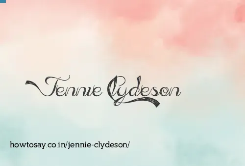 Jennie Clydeson