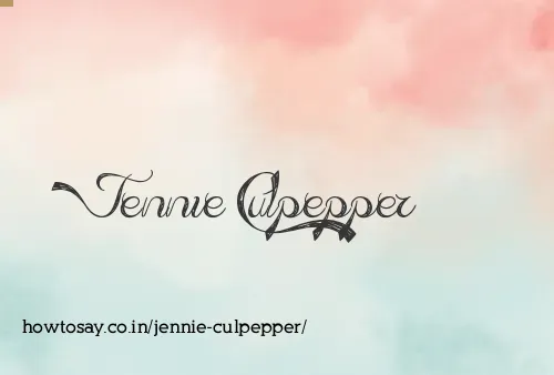 Jennie Culpepper