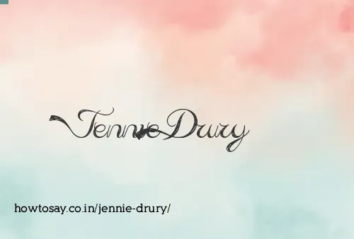 Jennie Drury