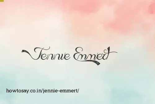 Jennie Emmert