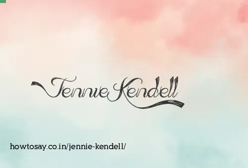 Jennie Kendell