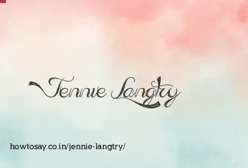 Jennie Langtry