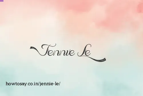 Jennie Le