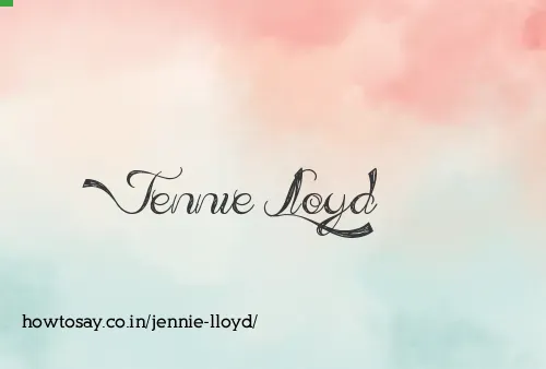 Jennie Lloyd