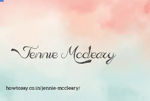 Jennie Mccleary