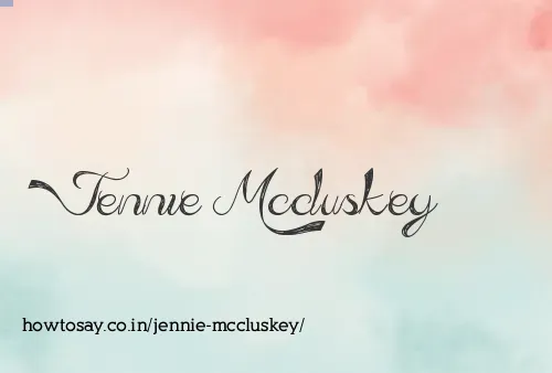 Jennie Mccluskey
