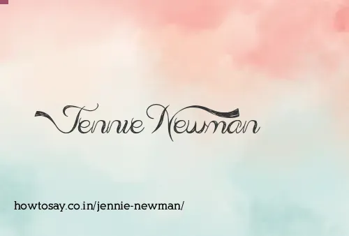 Jennie Newman