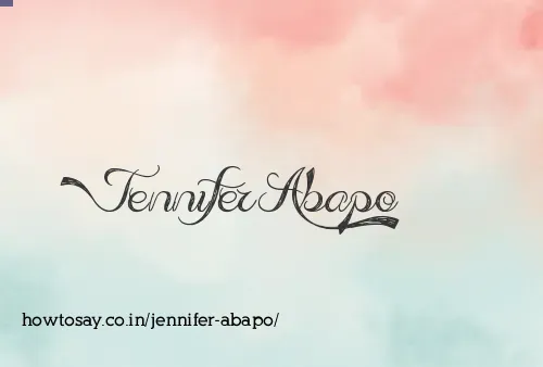 Jennifer Abapo