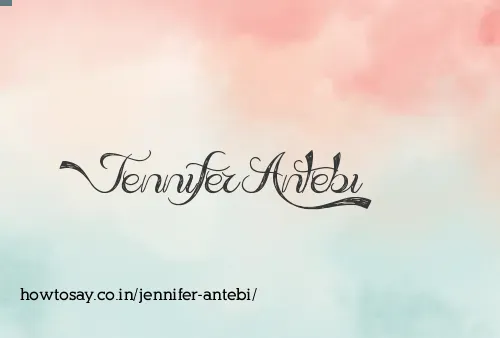 Jennifer Antebi