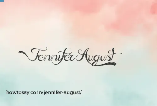 Jennifer August