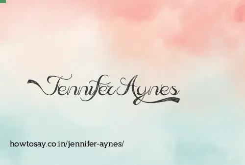 Jennifer Aynes