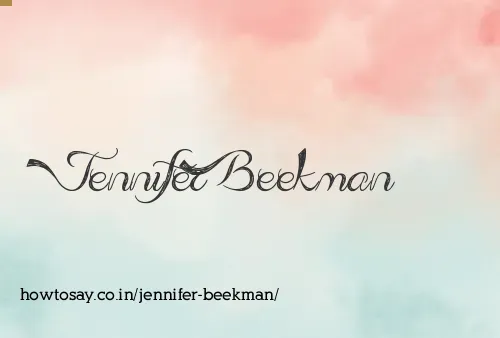 Jennifer Beekman