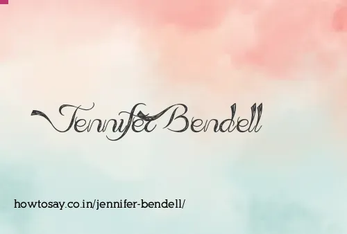 Jennifer Bendell