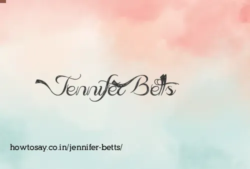Jennifer Betts