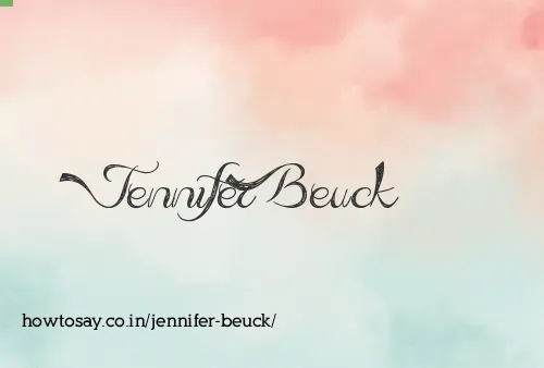Jennifer Beuck