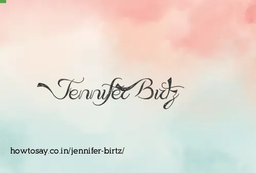 Jennifer Birtz