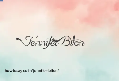 Jennifer Biton