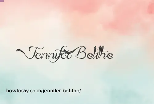 Jennifer Bolitho