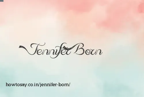 Jennifer Born
