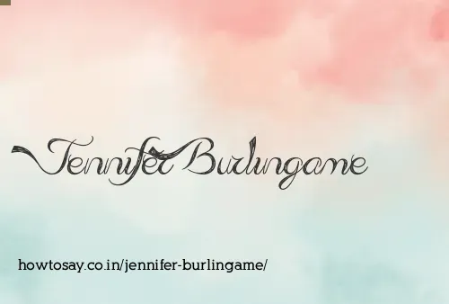 Jennifer Burlingame