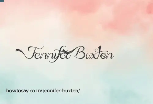 Jennifer Buxton