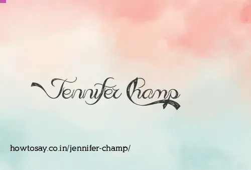 Jennifer Champ