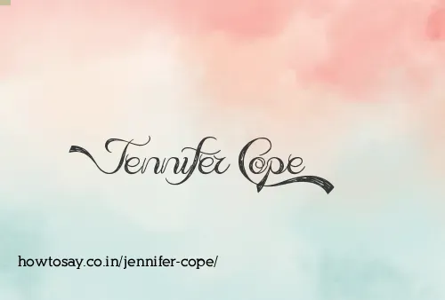 Jennifer Cope
