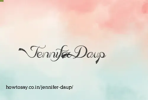 Jennifer Daup