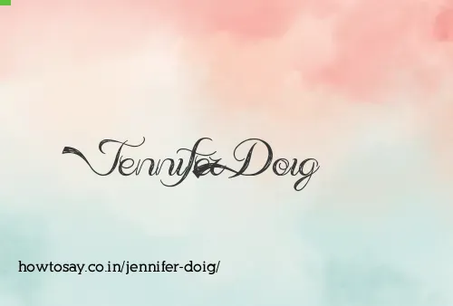 Jennifer Doig