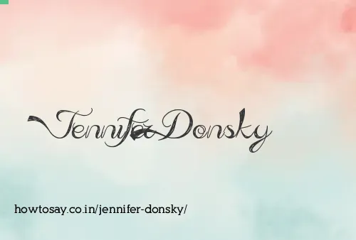 Jennifer Donsky