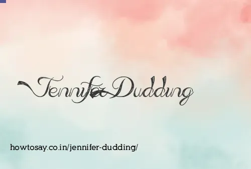 Jennifer Dudding