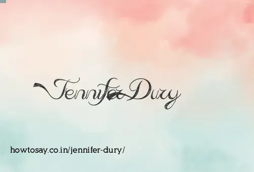 Jennifer Dury