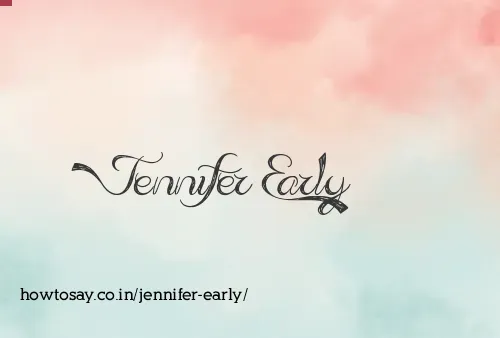 Jennifer Early