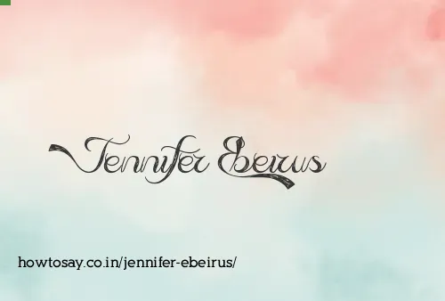 Jennifer Ebeirus