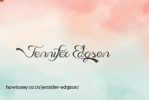 Jennifer Edgson