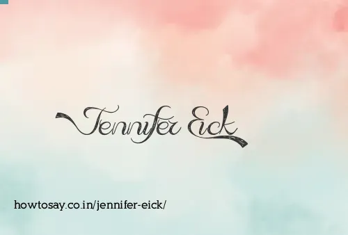 Jennifer Eick