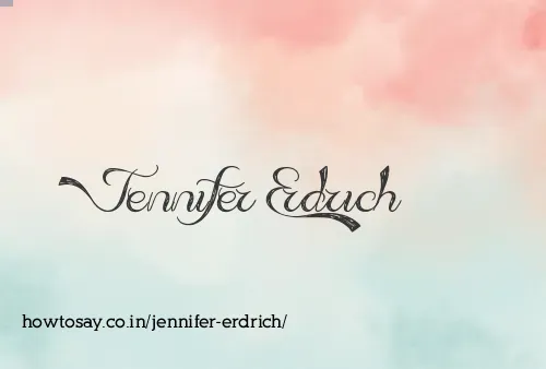 Jennifer Erdrich