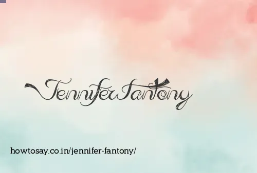Jennifer Fantony