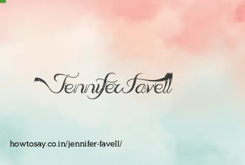 Jennifer Favell