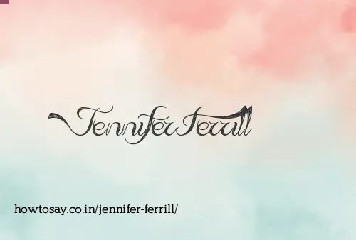 Jennifer Ferrill