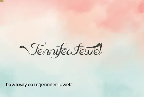 Jennifer Fewel