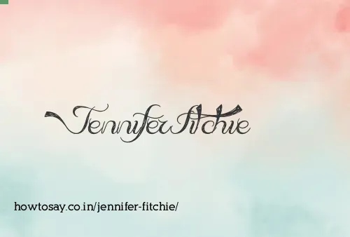 Jennifer Fitchie