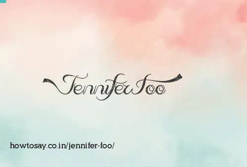 Jennifer Foo