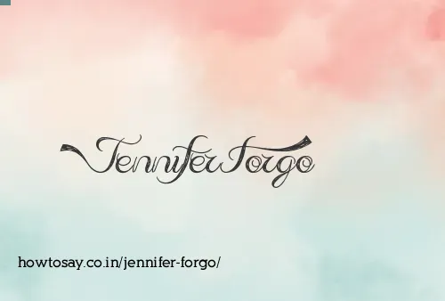 Jennifer Forgo