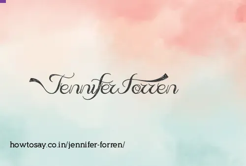 Jennifer Forren
